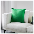 ГУРЛИ Чехол на подушку, классический зеленый