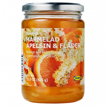 MARMELAD APELSIN & FLÄDER Джем из апельсина и цветов бузины