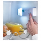 КИЛИГ Холодильник/морозильник A++, система No Frost нержав сталь