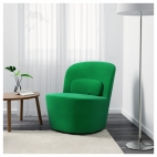 СТОКГОЛЬМ Вращающееся кресло, Сандбакка зеленый