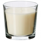 СИНЛИГ Ароматическая свеча в стакане, Ванильное удовольствие естественный, естественный
