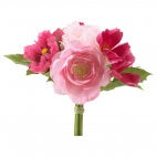 СМИККА Цветок искусственный, букет, розовый