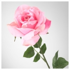 СМИККА Цветок искусственный, роза, розовый