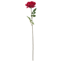 СМИККА Цветок искусственный, роза, красный