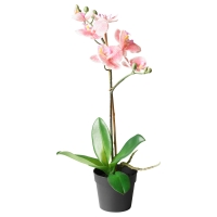 ФЕЙКА Искусственное растение в горшке, Орхидея розовый