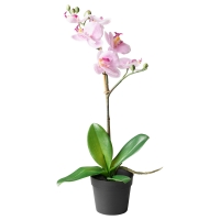 ФЕЙКА Искусственное растение в горшке, Орхидея сиреневый