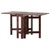 ЭПЛАРО Складной стол, садовый, коричневый коричневая морилка