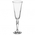 ДРАПЕРА Бокал для шампанского, прозрачное стекло