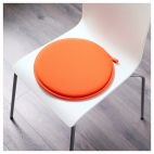 ЦИЛЛА Подушка на стул, оранжевый