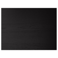 ИЛЬСЕНГ 4 панели д/рамы раздвижной дверцы, черно-коричневый