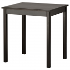 маленький черно-коричневый стол ОЛМСТАД
