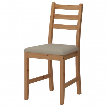 ЛЕРХАМН стул коричневый