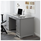 ЛИАТОРП Письменный стол, серый
