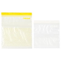 ИСТАД Пакет пластиковый, желтый/белый