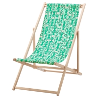 МЮСИНГСО Пляжный стул, зеленый