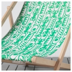 МЮСИНГСО Пляжный стул, зеленый