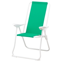 ХОМЭ Кресло с регулируемой спинкой, зеленый