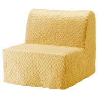 желтое кресло-кровать ЛИКСЕЛЕ ХОВЕТ
