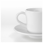 ИКЕА/365+ Чашка для кофе эспрессо с блюдцем