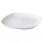 ВЭРДЕРА тарелка белая 25 см