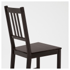СТЕФАН стул коричнево-черный