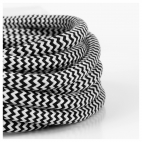 черно-белый шнур-подвес СЕКОНД текстиль