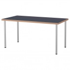ЛИННМОН / АДИЛЬС стол письменный синий 150 x 75 см