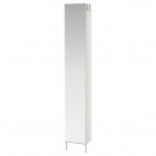 ЛИЛЛОНГЕН высокий шкаф с зеркальной дверцей белый 30 x 21 x 189 см
