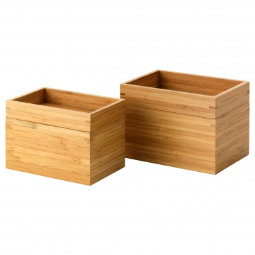 ДРАГАН набор для ванной 4 предмета бамбук
