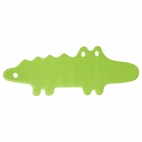 ПАТРУЛЬ коврик в ванну крокодил зеленый
