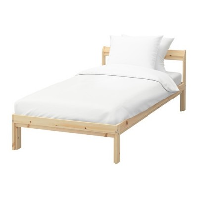 Икеа кровать односпальная деревянная некрашеная