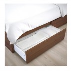 МАЛЬМ односпальная кровати с 2 ящиками