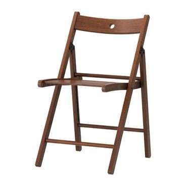 ТЕРЬЕ стул складной коричневый