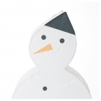 СТРОЛА Светодиодное настольное украшение, снеговик