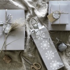 ВИНТЕР 2019 Коробка подарочная,3 штуки, серебристый
