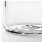 ТИДВАТТЕН Ваза, прозрачное стекло, 45 см
