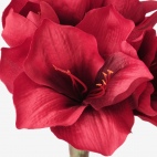 ВИНТЕРФЕСТ Цветок искусственный, Амариллис, красный, 60 см