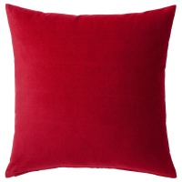 САНЕЛА Чехол на подушку, красный, 50x50 см