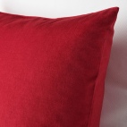 САНЕЛА Чехол на подушку, красный, 50x50 см