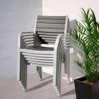 ШЭЛЛАНД садовое кресло, светло-серый, темно-серый