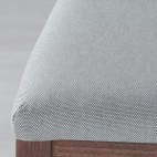 EKEDALEN барный стул, коричневый / светло-серый