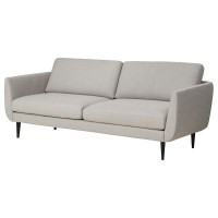 SKULTORP 3-х местный диван, серый / бежевый / черный