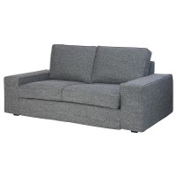 KIVIK 2-местный диван, лейде серый / черный