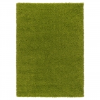 ХАМПЭН Ковер, длинный ворс, ярко-зеленый